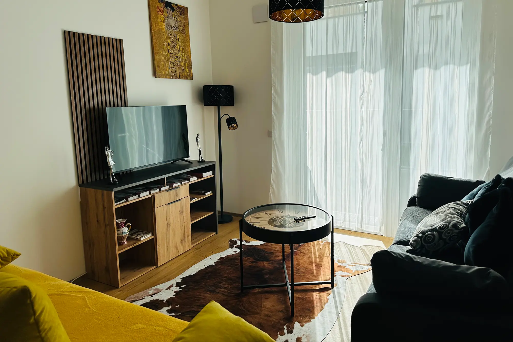 Wohnzimmer Garden Apartment - Schönbrunn 6